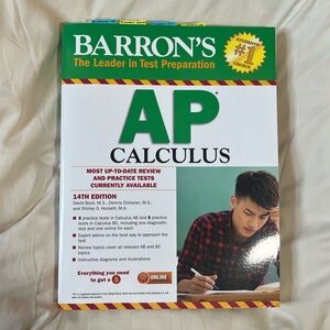 Barron's AP Calculus Book, 14th Edition - Green and White